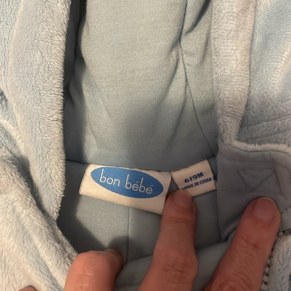 Bon Bebe Teddy Bear Blue Snow Suit - Picture 6 of 6